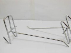 50 Metal Slatwall Grid Peg Hooks Size 15cm 50 Metal Slatwall Grid Peg Hooks Size 15cm