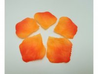 1000X Rose Petals Wedding Party Decoration - Orange