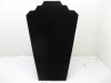 2X Black Velvet Sponge Mannequin Necklace Display