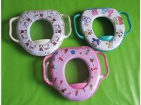 1X Safty Soft Toilet Seat Potty with Handles For Girls