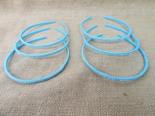 1Pc New Blue Thin Headbands Hair Band Hair Loop 5mm