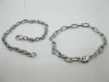 60 Metal Finished Chain Bracelets Jewelry Finding Assorted