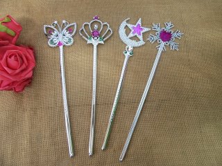 12Pcs New Fairy Wand Princess Wand Stick Pretend Toy Assorted