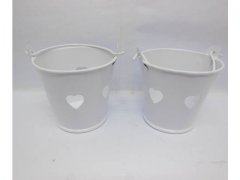40Pcs White Hollow Mini Tin Pail Bucket 5.5cm Wedding Favor 40Pcs White Hollow Mini Tin Pail Bucket 5.5cm Wedding Favor