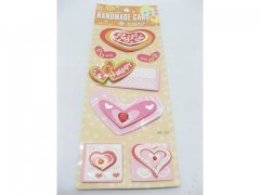 12Sheets Paper Sticker For Craft Scrapbook