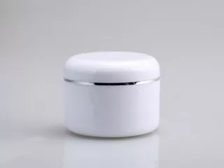 10Pcs Cosmetic Cream Makeup Bottle Storage Container 100g White