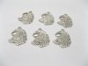 100 Charms Metal Eagle Head Jewellery Pendants