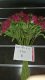10Pcs Dark Pink Flower 56cm Long we-flo211 10Pcs Dark Pink Flower 56cm Long we-flo211
