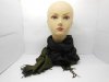 4X New Large Long Shawl Wrap Scarf w/Tassel - Yellow & Black