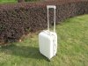 1X 20Inch White Universal Wheel Lock Travel Suitcase Luggage Bag