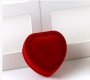 24Pcs Red Heart Shape Ring Gift Box Ring Case