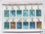 Glass Key Ring