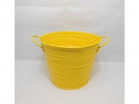 10X Yellow Tin Pail Bucket w/Ring Handle for Wedding Favor 10X Yellow Tin Pail Bucket w/Ring Handle for Wedding Favor