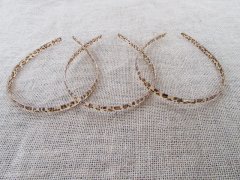 1X Fashion Leopard Hair Band Headband 8mm Wide
