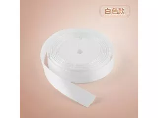 10Rolls X 25Yards White Satin Ribbon 18mm