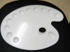 4Pcs New Oval Twelve Painters Palette 4Pcs New Oval Twelve Painters Palette