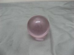 4X 50mm Pink Crystal Sphere Balls without Base