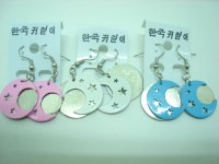 60 Pairs Fashion Metal Moon Dangle Earrings