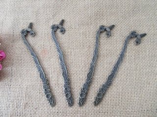 10Pcs New Bronze Color Flying Bird Hook Metal Bookmarks
