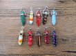 10Pcs Gemstone Pendant Hexagon Prism Beads Charms Assorted