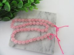5Strands x 60pcs Rose Quartz Gemstone 6mm Round Beads 5Strands x 60pcs Rose Quartz Gemstone 6mm Round Beads