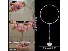 1Set Round Ballon Base Stand Circle Balloon Arch Holder Wedding 1Set Round Ballon Base Stand Circle Balloon Arch Holder Wedding