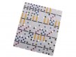 4Sheets X 28Pcs Dominoes Double Six Colour Dot Dominoes toy-p-zx