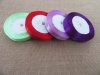70Rolls X 25Yards Satin Ribbon 15mm Mixed Color Wholesale 70Rolls X 25Yards Satin Ribbon 15mm Mixed Color Wholesale