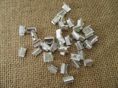 12Packs X 40Pcs Silver Snap Hook Closing for Ribbons