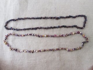 6Strands x 300pcs Loose Stone Chips Assorted