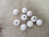 50Pcs Natural Round Wooden Beads DIY Jewellery Making Crafts 3cm