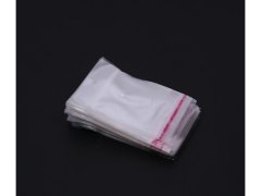 (image for) 1000 Clear Self Adhesive Seal Plastic Bag w/Hanging Hole 10x5cm