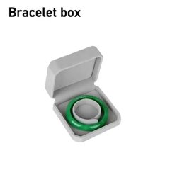 (image for) 4Pcs Velvet Bracelet Box 9x9cm Jewellery Gift Box Display Case