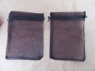 98Pcs Dark Coffee Drawstring Jewelry Gift Pouches 20x16cm (image for) 98Pcs Dark Coffee Drawstring Jewelry Gift Pouches 20x16cm