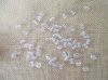 250g (990Pcs) Clear Round Beads Jewellery Findings 8mm DIY