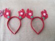 (image for) 12 Christmas Deer Antlers Headband Hair Band Party Prop