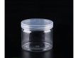 (image for) 50X Clear Screw Empty PET Jars Storage Container 260ML 85x65mm