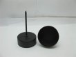 1Box X 6Sets Nail Shaped Black Metal Candle Holder (image for) 1Box X 6Sets Nail Shaped Black Metal Candle Holder