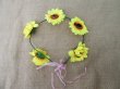 4Pcs Sun Floral Headpiece Headband Hair Garland Crown Wedding Wr (image for) 4Pcs Sun Floral Headpiece Headband Hair Garland Crown Wedding Wr