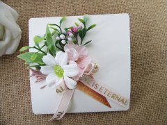 1Set Pink Artificial Flower Mother's Day Valentine's Day Gift 1Set Pink Artificial Flower Mother's Day Valentine's Day Gift