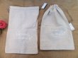 (image for) 6Pcs Hemp Drawstring Jewellery Gift Pouches 26x40cm