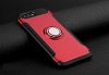 1X iPhone8 Red Magnetic Shockproof Case Cover with Ring Car Hold