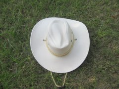 (image for) 5Pcs Cream Fashion Cowboy Hats Outdoor Camping Hat Party Favor
