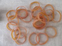 1Pack x 33Pcs Multi-Purpose Various Usage Rubber Band 6mm Wide