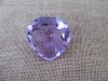 1X Purple Heart Crystal Taper Ball 60x60x32mm