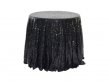 1Pc Black Sequin Table Cloth Cover Backdrop Wedding Party