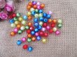1140Pcs Faceted Round Beads Jewellery Findings 8mm Mixed Color (image for) 1140Pcs Faceted Round Beads Jewellery Findings 8mm Mixed Color