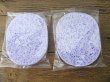 (image for) 12Pcs Seaweed Facial Cleansing Sponge Makeup Remover - Pink