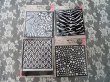(image for) 6Packs x 5Pcs Decorative Stencils Template for Craft Scrapbookin