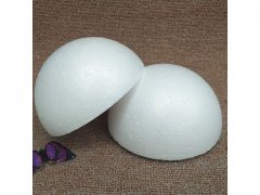 50Pcs Semi Circle Polystyrene Foam Ball Decoration Craft for DIY 50Pcs Semi Circle Polystyrene Foam Ball Decoration Craft for DIY